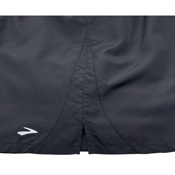 Brooks Shorts Men's Size M Black Running Shorts Lined Pockets reflective Fabric - Picture 5 of 10